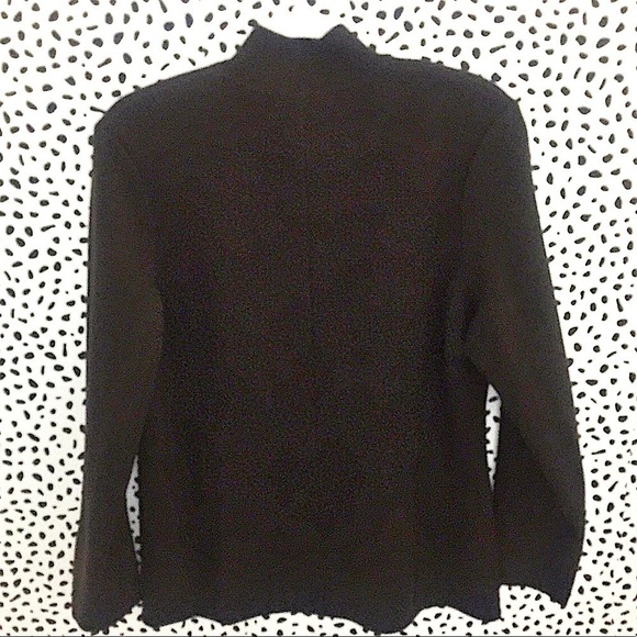 JONES New York Espresso Brown Flat Knit Jacket - Picture 2 of 9